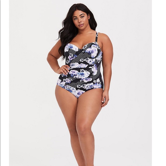 torrid one piece bathing suits